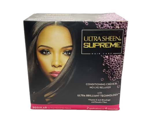 Ultra Sheen Supreme Hair Care Conditioning Creme No Lye Relaxer