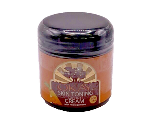 OKAY Skin Toning Cream 4oz