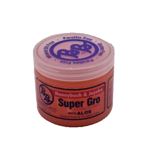Bronner Bros Super Gro Conditioner Honeybush, Jojoba, Aloe 6oz