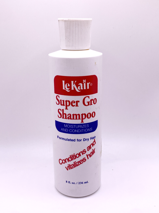 Lekair Super Gro Shampoo Moisturizes And Conditions - 8 oz