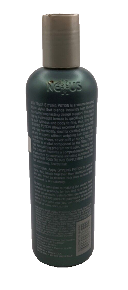 VitaTress Nexxus Styling Potion Volumizing Design 10.1oz