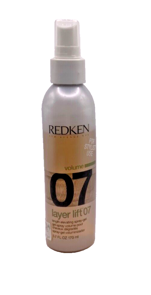 Redken Volume 07 Layer Lift Length Elevating Spray Gel 5.7 oz *70% FULL