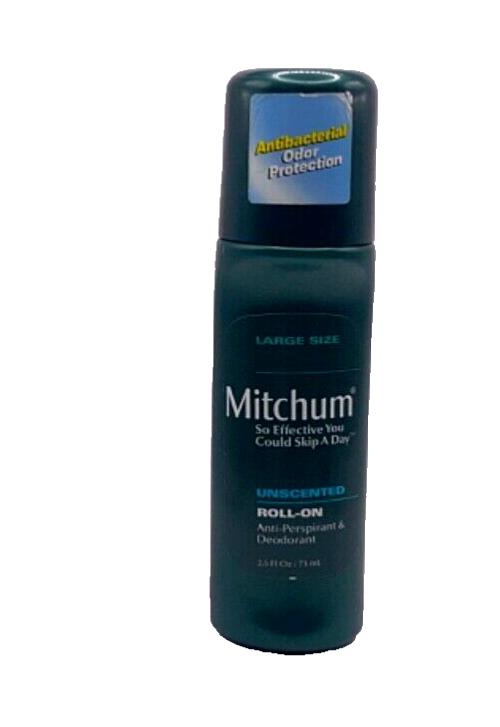 Mitchum Unscented Roll On Anti-Perspirant & Deodorant / 2.5 oz
