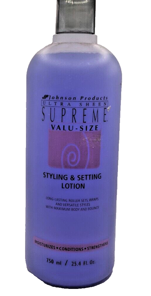 Ultra Sheen Supreme styling & setting lotion 25.4 fl oz. New