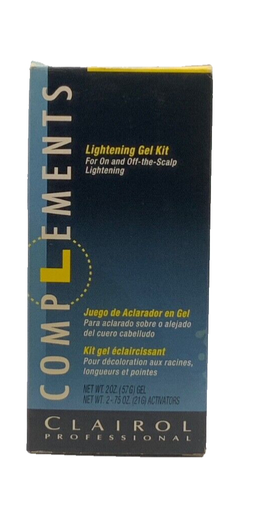 Clairol Professional Complements On & Off-Scalp Lightening Gel Kit Discontinued