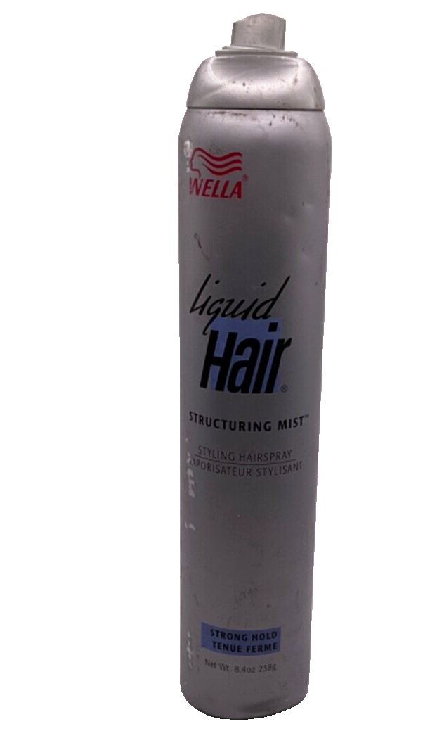 Wella Liquid Hair Structuring Mist Styling Hairspray Strong Hold/ 8.4oz -NO CAP!