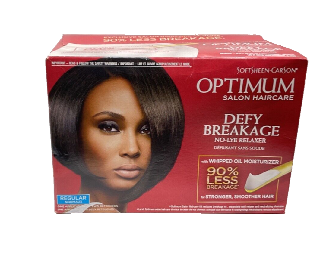 Softsheen Carson Optimum Defy Breakage No Lye Hair Relaxer Regular Strength