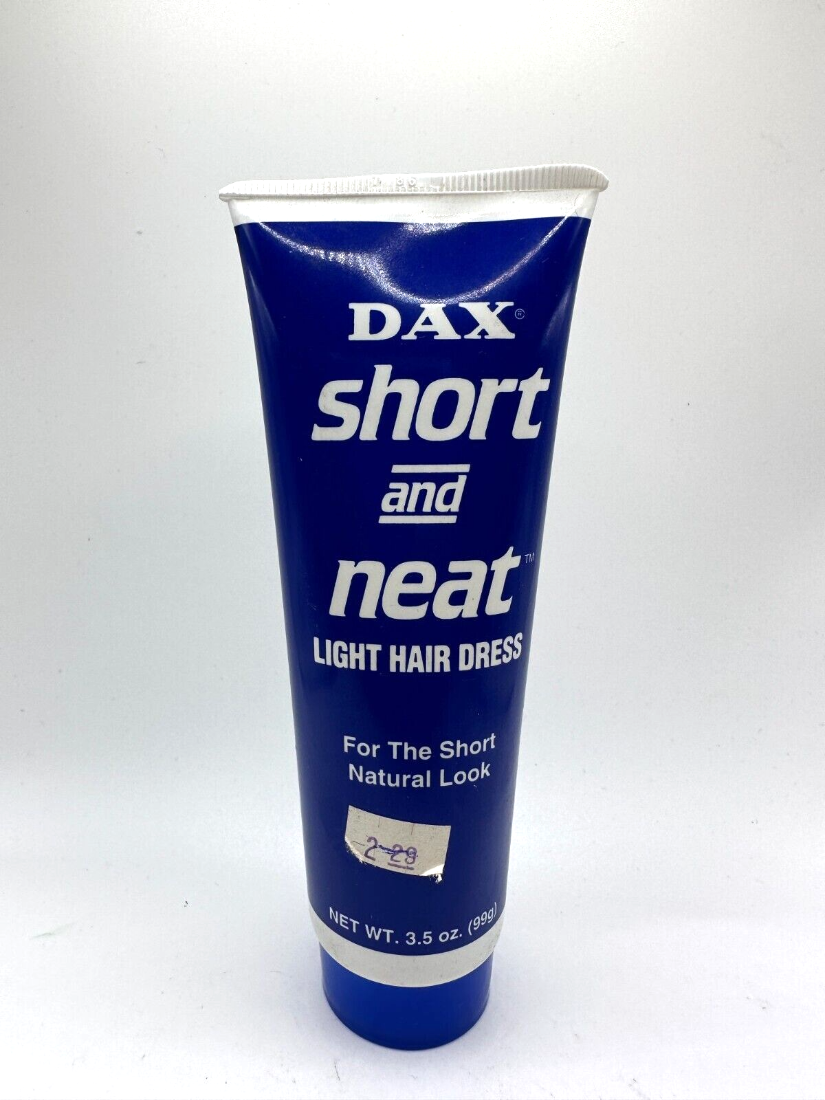 Vtg DAX Short & Neat Light Hair Dress Natural Look - 3.5 oz