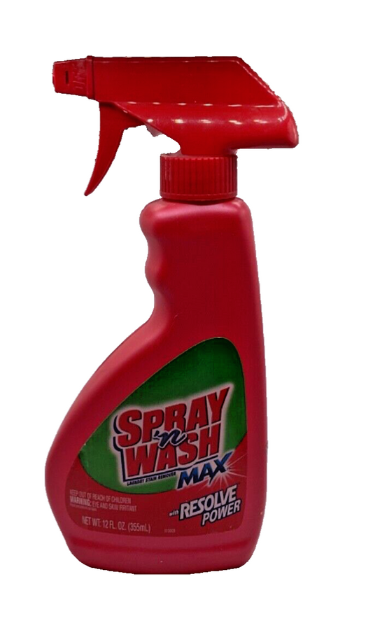 Spray ‘n Wash Max Laundry Stain Remover 12oz Discontinued resolve