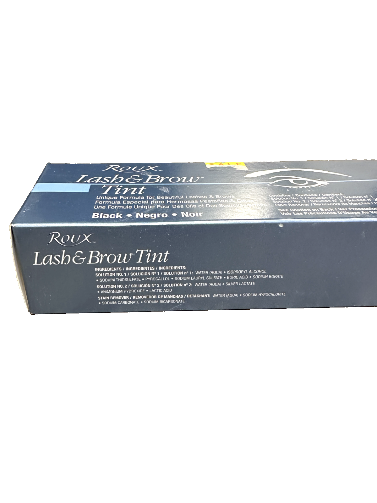 ROUX Lash and Brow Tint BLACK Noir 40 Applications ( 1 Box ) EXP UNKNOWN