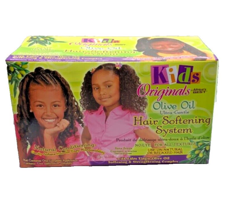 Africa's Best Kids Originals Olive Oil Hair Softening System 1 Application