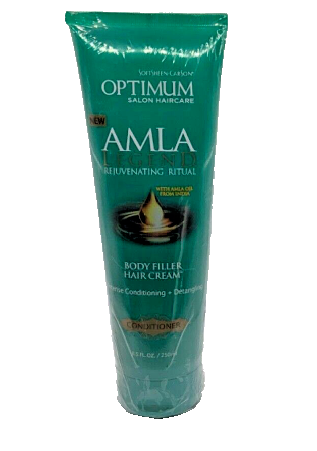 SoftSheen Carson Optimum Amla Legend Body Filler Hair Cream Conditioner 8.5 oz