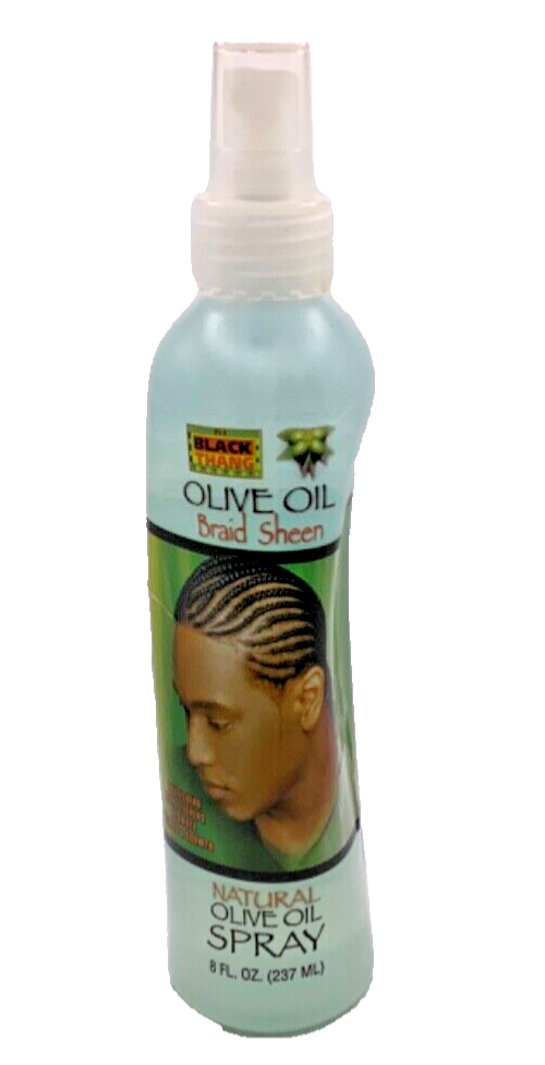It’s A Black Thang Olive Oil Braid Sheen Natural Olive Oil Spray 8oz