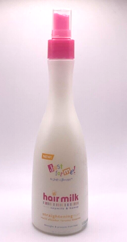 Just For Me! By Soft & Beautiful Hair Milk Straightening Mist / 10 oz