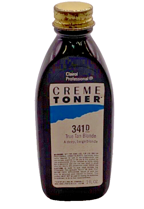 Clairol Professional Creme Toner #341D True Tan Blonde/2 fl oz