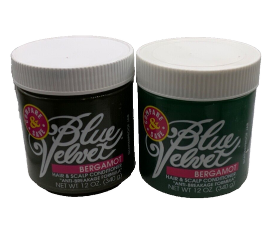 (2) Blue Velvet Bergamot Hair & Scalp Conditioner 12oz