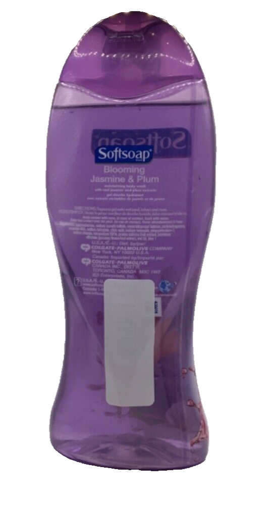 Softsoap Blooming Jasmine & Plum Moisturizing Body Wash 18 oz