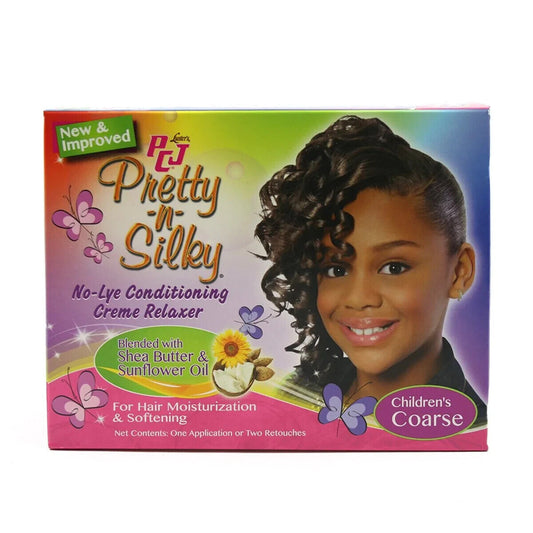 Luster s PCJ Pretty N Silky No Lye Conditioning Creme Relaxer Childrens Coarse