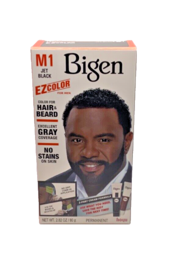 Bigen EZ Color M1 Jet Black Gray Coverage 2.82oz