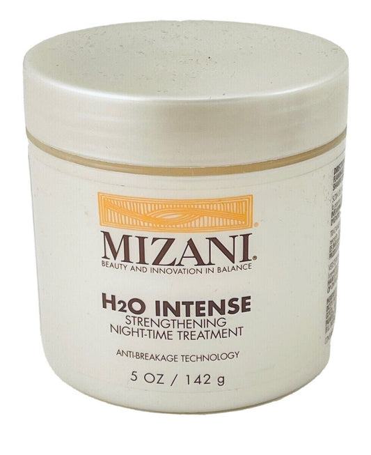 Mizani H2O Intense Night-Time Strengthening Creme Treatment Anti-Breakage 5 oz