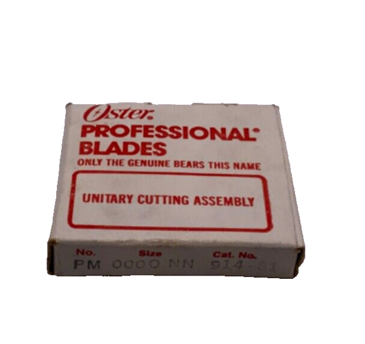 Oster Professional Blades Unitary Cutting Assembly No.PM Size 0000 NN (914-61)
