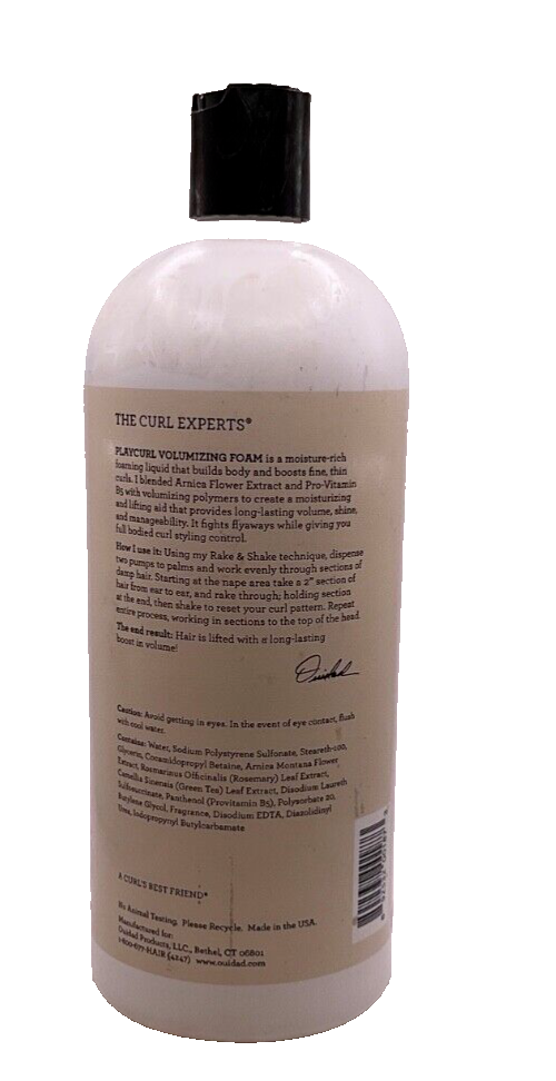 Ouidad PlayCurl Volumizing Foam 33.8 Fl. Oz.