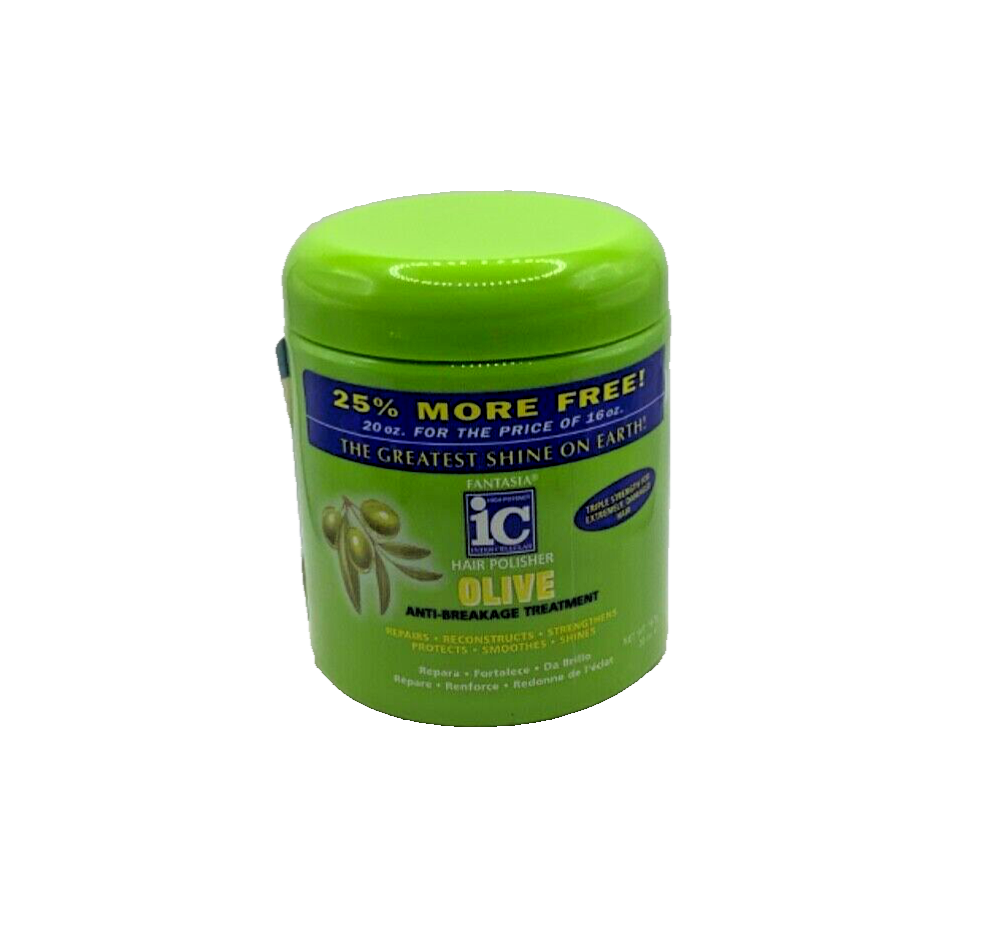 Fantasia IC Hair Polisher Olive Anti-Breakage Treatment 20oz