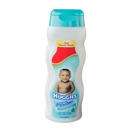 Huggies Liquid Powder Lotion with Cornstarch Fresh Baby Scent 9 oz Rare HTF