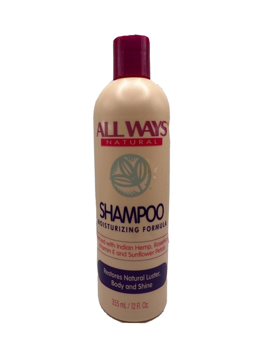 Allways Natural Shampoo Moisturizing Formula 12oz