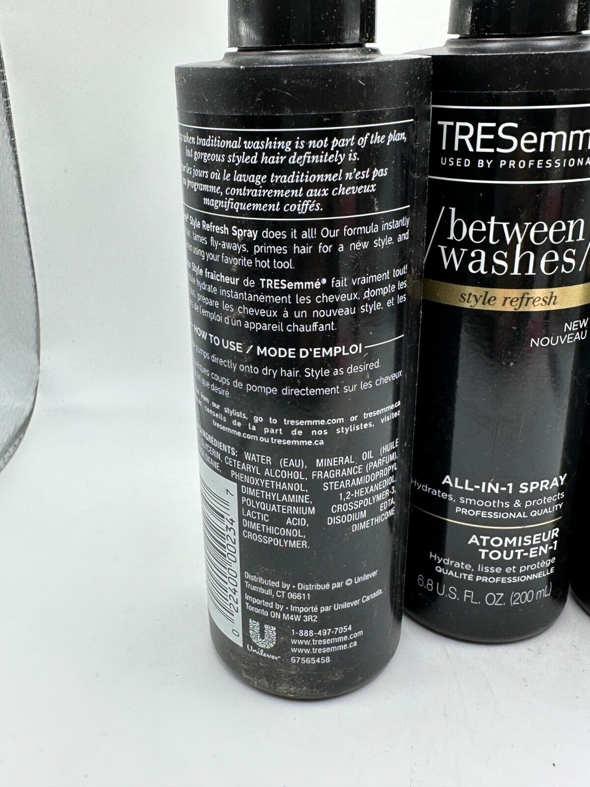 (3) Tresemme Between Washes Style Refresh All in 1 Spray 6.8oz