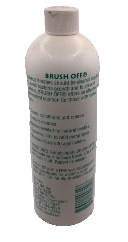 VINTAGE Crosby Company Brush Off Makeup Brush Cleanser 16oz