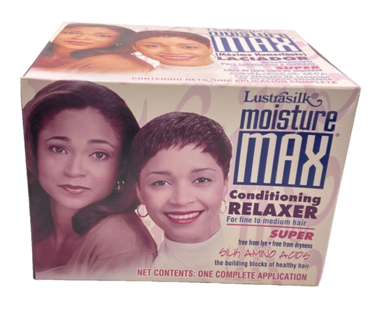 Lustrasilk Moisture Max Conditioning Relaxer For Fine to Medium Hair-Super
