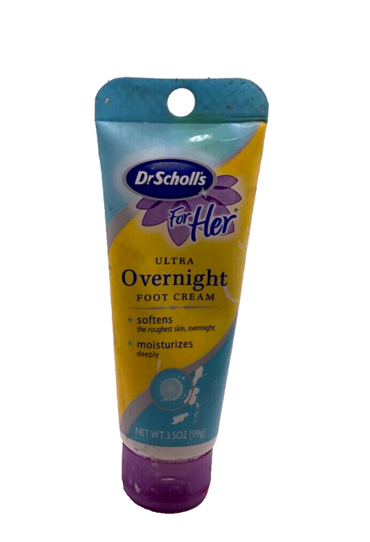 Dr Scholls For Her Ultra Overnight Foot Cream/3.5 oz