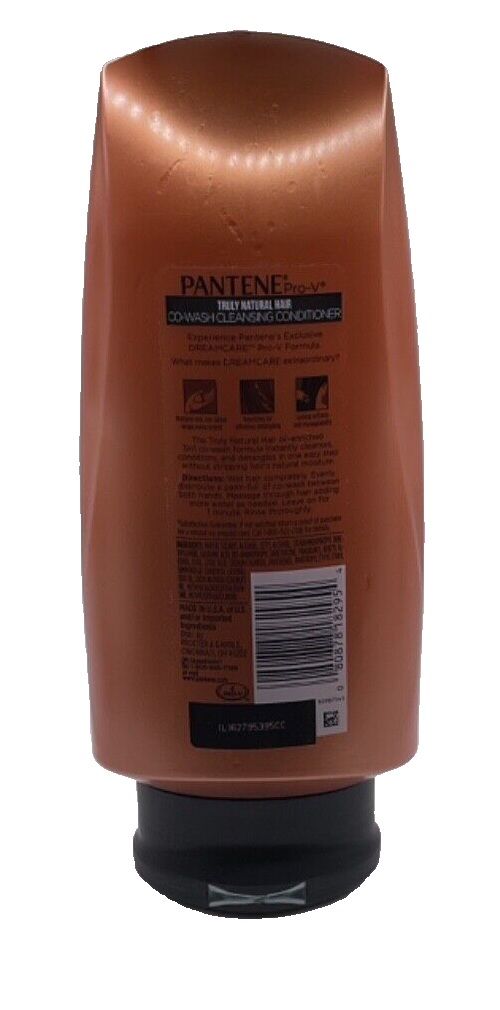 (1) Pantene Pro-V Truly Natural Hair 3 in 1 Co-Wash Cleansing Conditioner 17.7oz