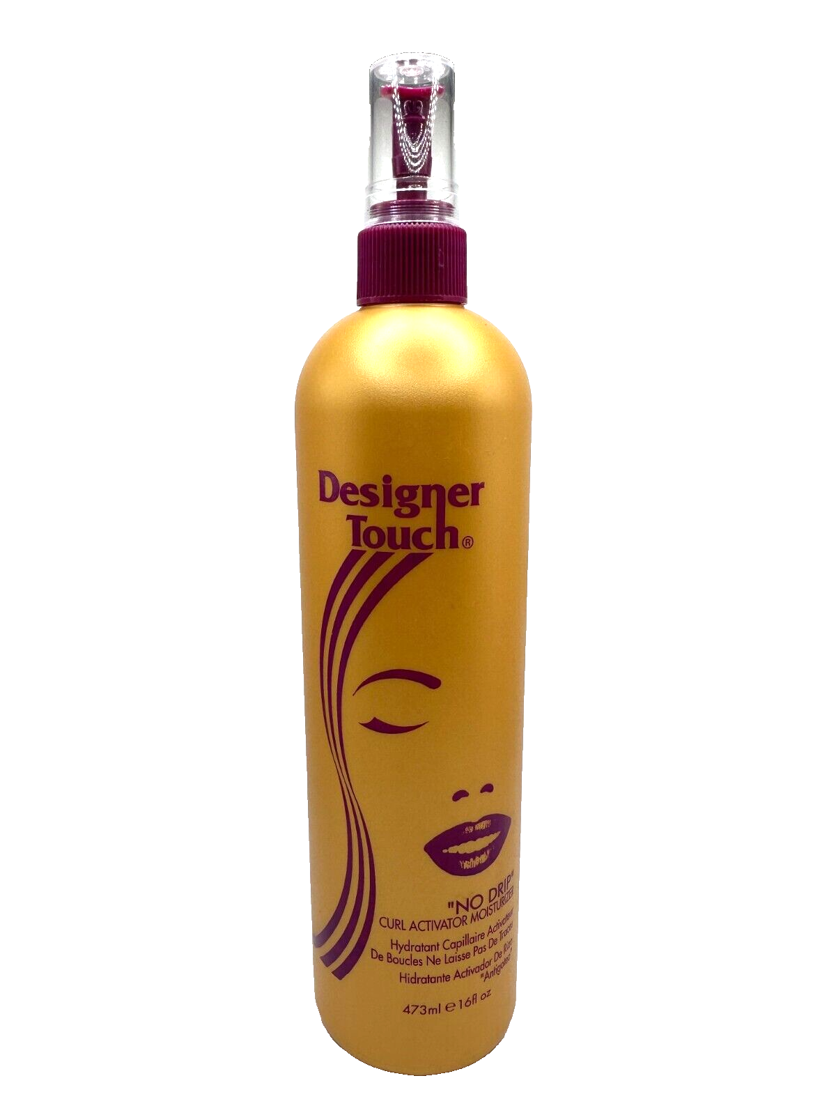 Designer Touch No Drip Curl Activator Moisturizer - 16 OZ NEW - JUMBO SIZE