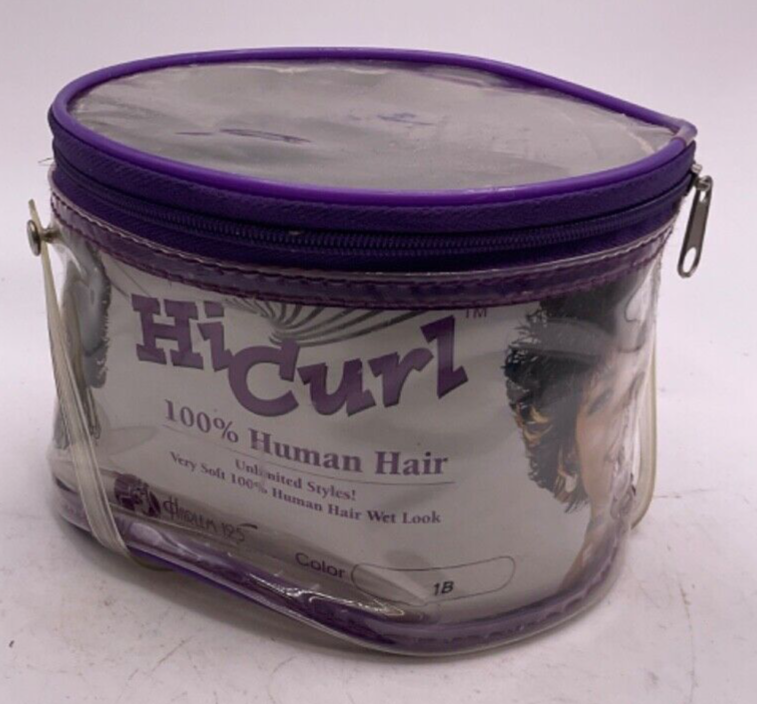 Harlem 125 Hi Curl 100% Human Hair/Color 1B