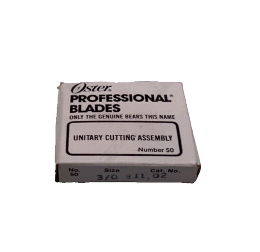 Oster Professional Blades Unitary Cutting Assembly No.50 Size 3/0 (911-02)