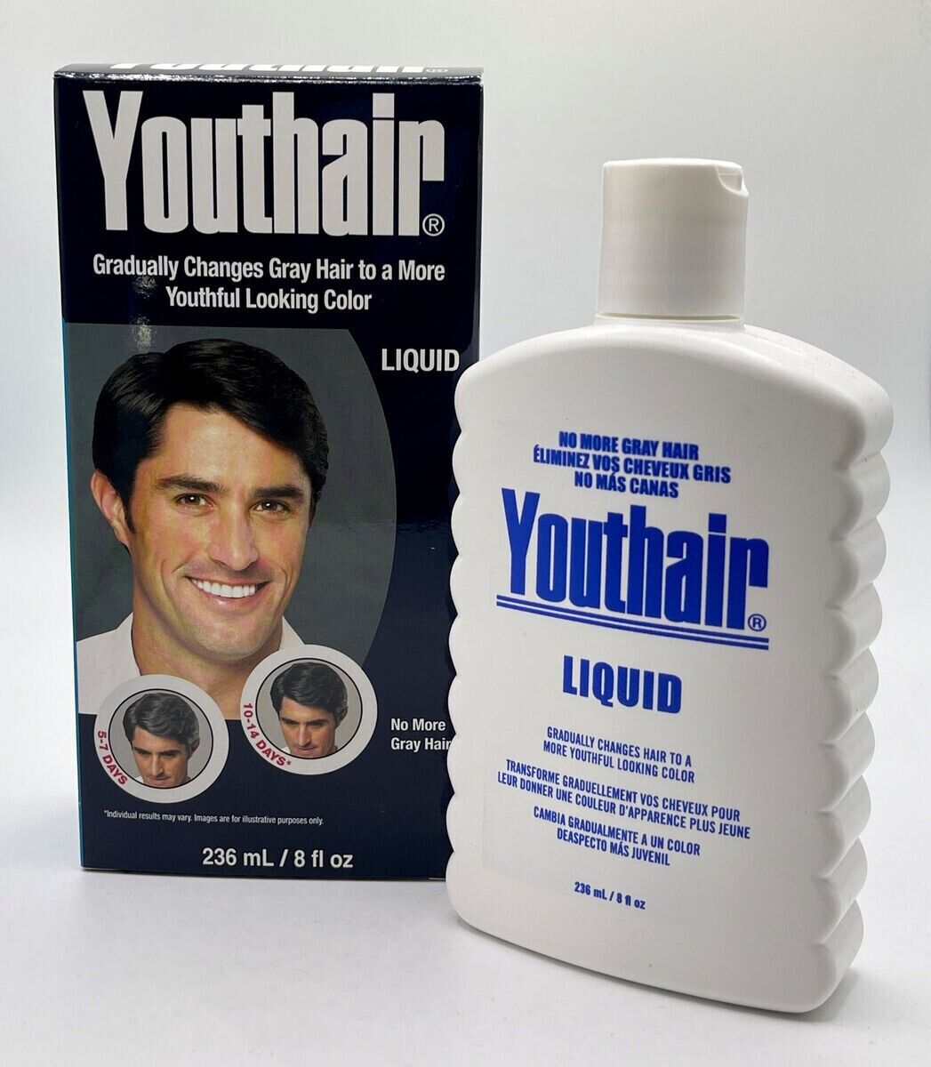 Youthair Liquid ORIGINAL FORMULA Compare To Original Grecian Formula 8oz