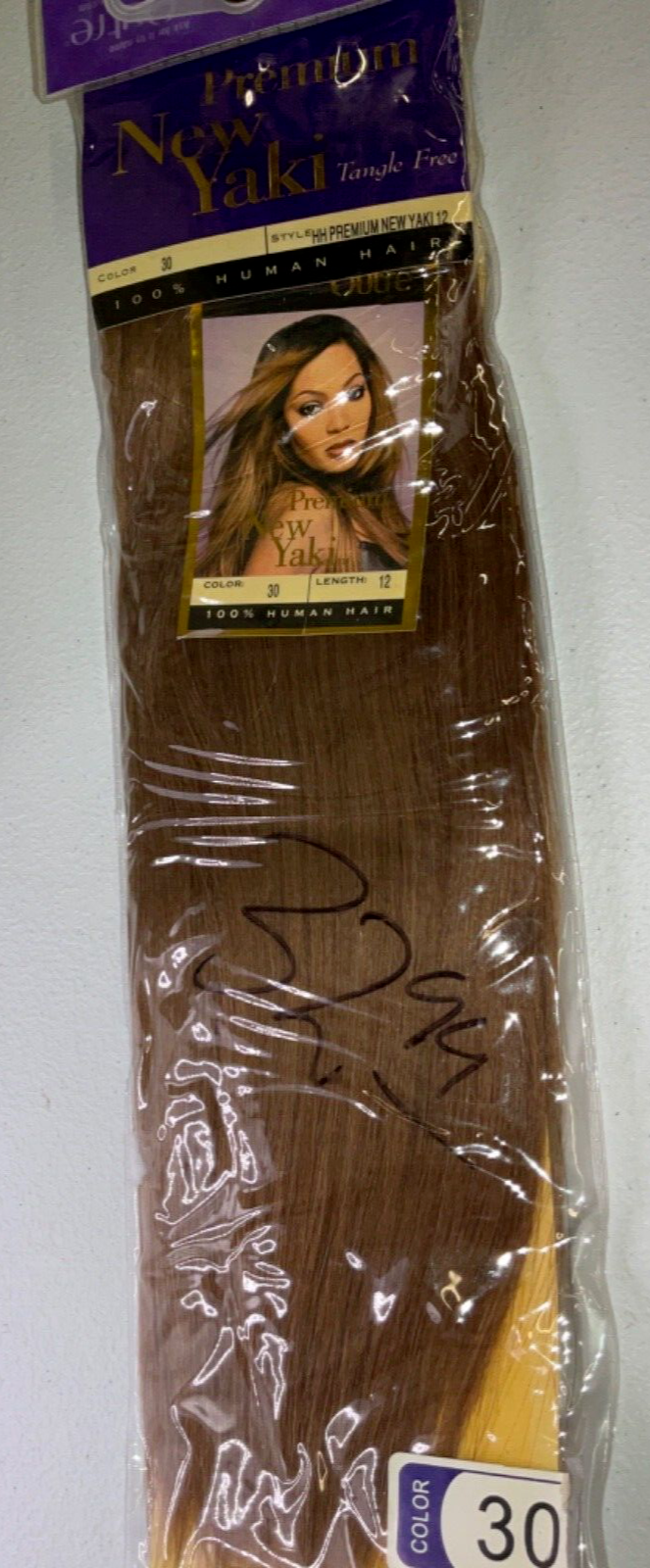 Outre Premium New Yaki 100% Human Hair Color 30 (12 inches)