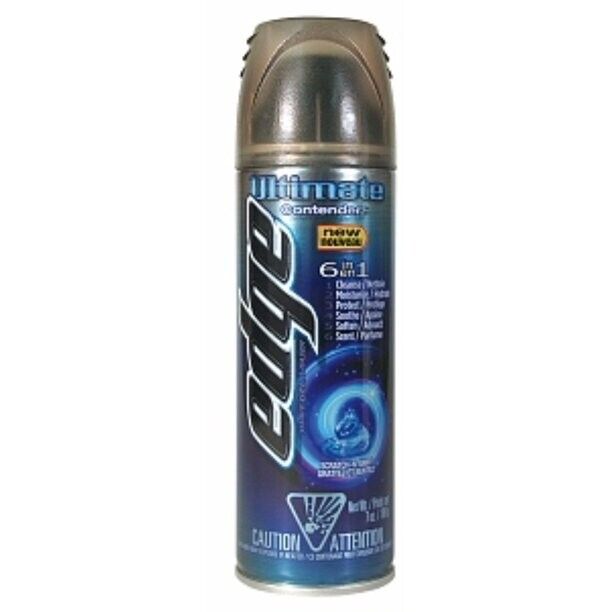 EDGE Ultimate Contender 6 in 1 Shave Gel RARE 7 oz Discontinued HTF