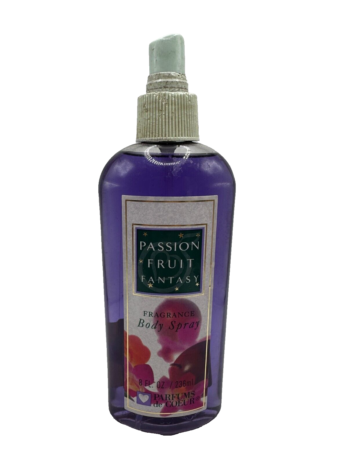 Vintage Body Fantasues Collection Passion Fruit Fantasy Fragrance Body Spray 8oz