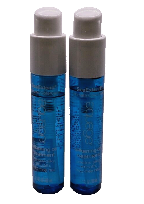(2 pack) Aquage Silkening Oil Treatment / 1.7 fl oz