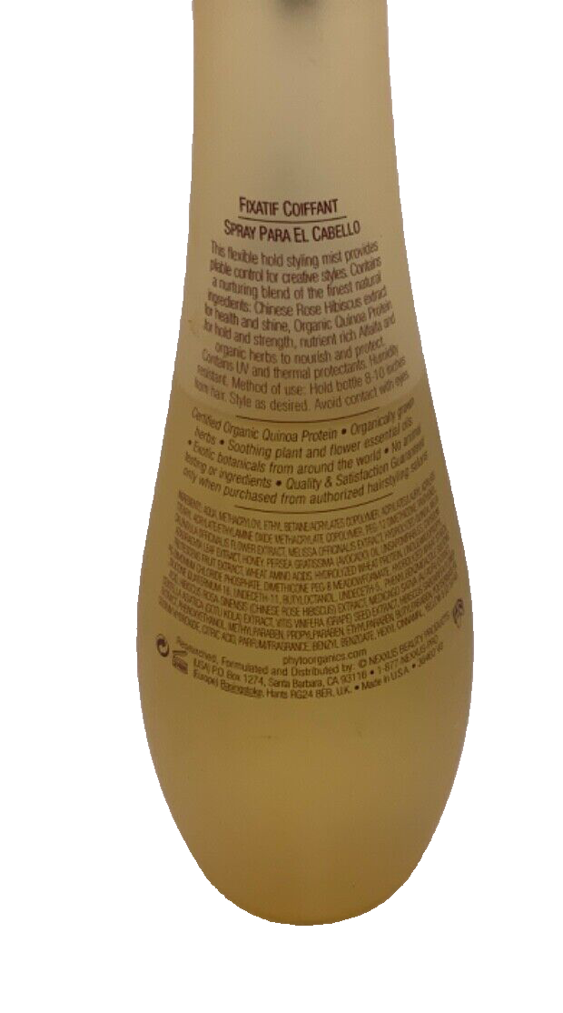 Nexxus Phyto Organics Resilient Alcohol Free Finishing Spray 10.1oz