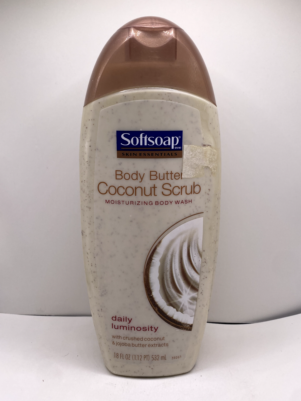 Softsoap Body Butter Coconut Scrub Moisturizing Body Wash Daily Luminosity 18 oz