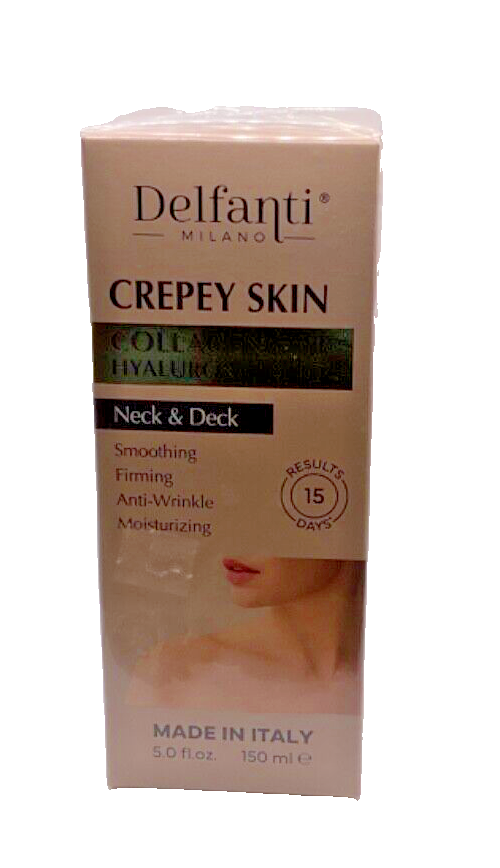 Delfanti Milano Crepey Skin Collagen & Hyaluronic Acid 5oz