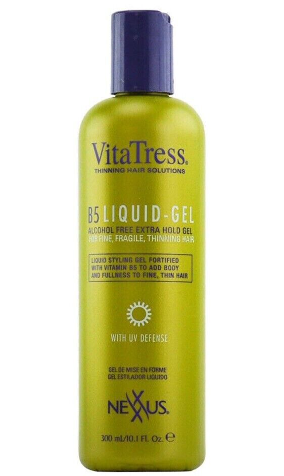 Nexxus Vitatress B5 Liquid Gel Hair Thinning Alcohol Free Discontinued 10.1 Oz