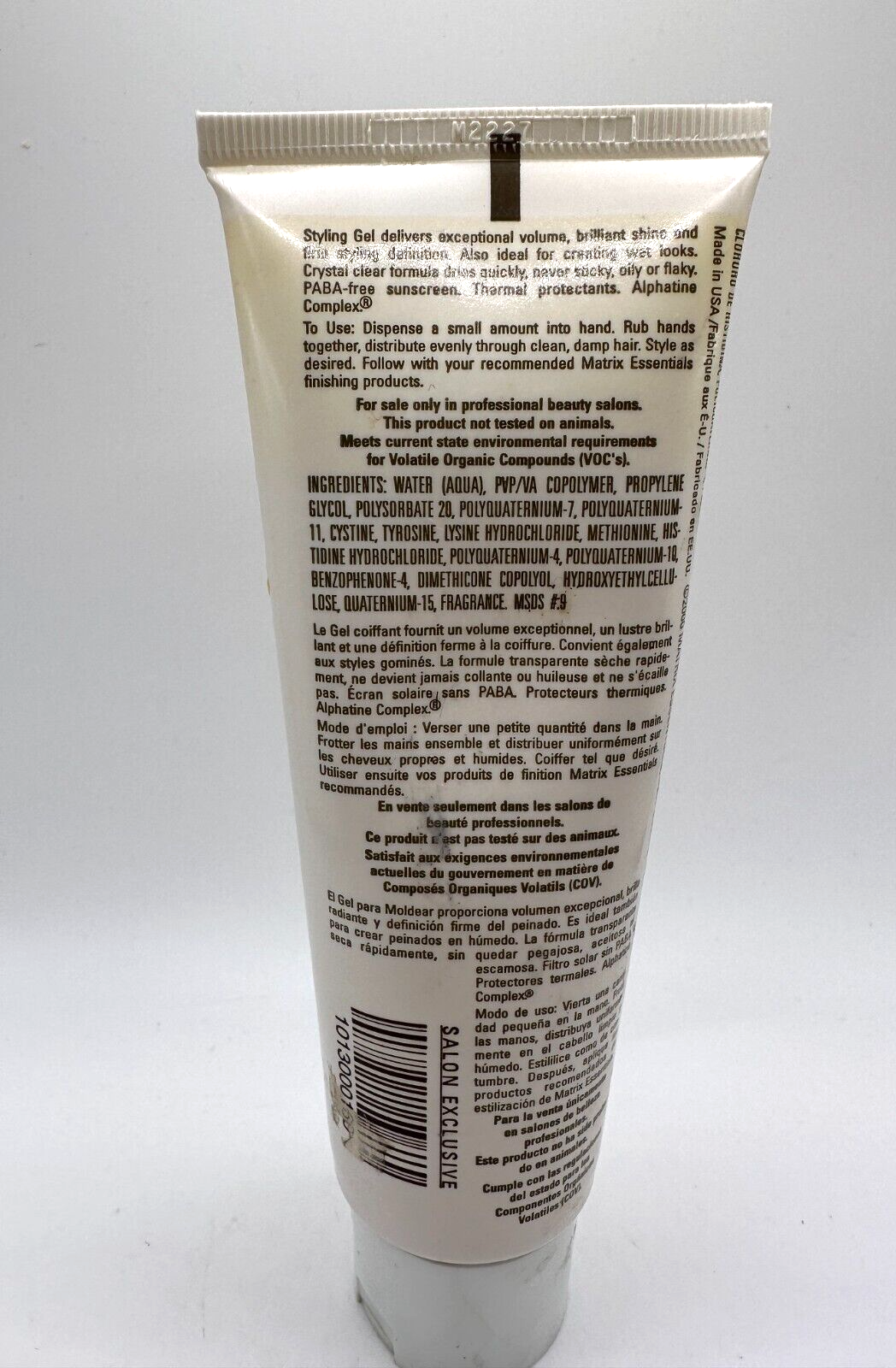 Original 1998 Matrix Essentials Biolage Styling Gelee Discontinued 4 Fl. Oz.