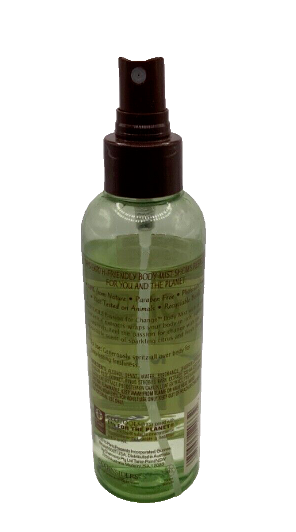 EcoTools Body Mist, Passion For Change, 6 oz. 90 % Full