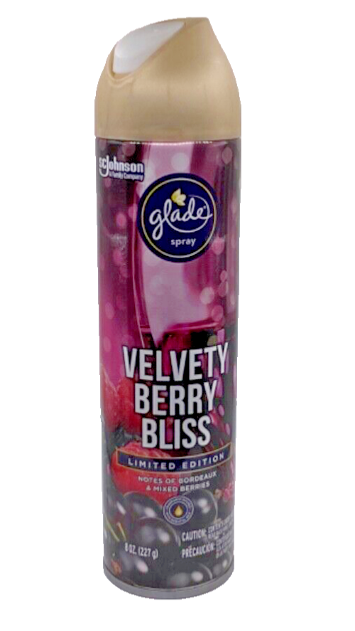 Glade Velvety Berry Bliss Limited Edition 8oz Spray