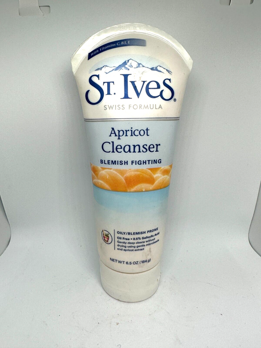 VTG ST. IVES Swiss Formula Apricot Cleanser Blemish Fighter 6.5 oz